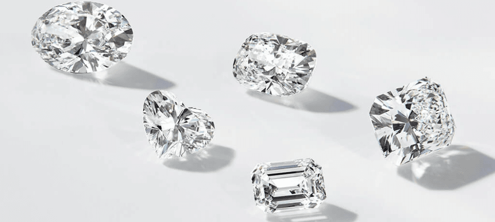 Diamanter har olika form