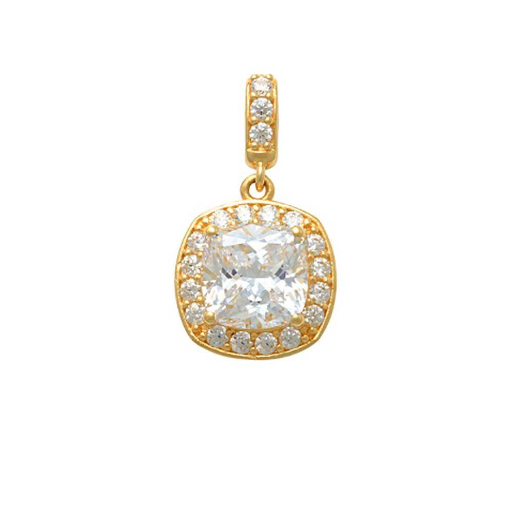 Kronjuvelen Hänge i 18k rödguld med stenar, unik smycke och passar som födelsedagspresent eller julklapp